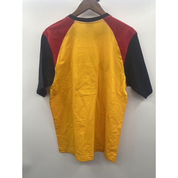 New U.S. POLO ASSN. Yellow Red Blue #3 Short Sleeve Large Tee T Shirt - Picture 7 of 8